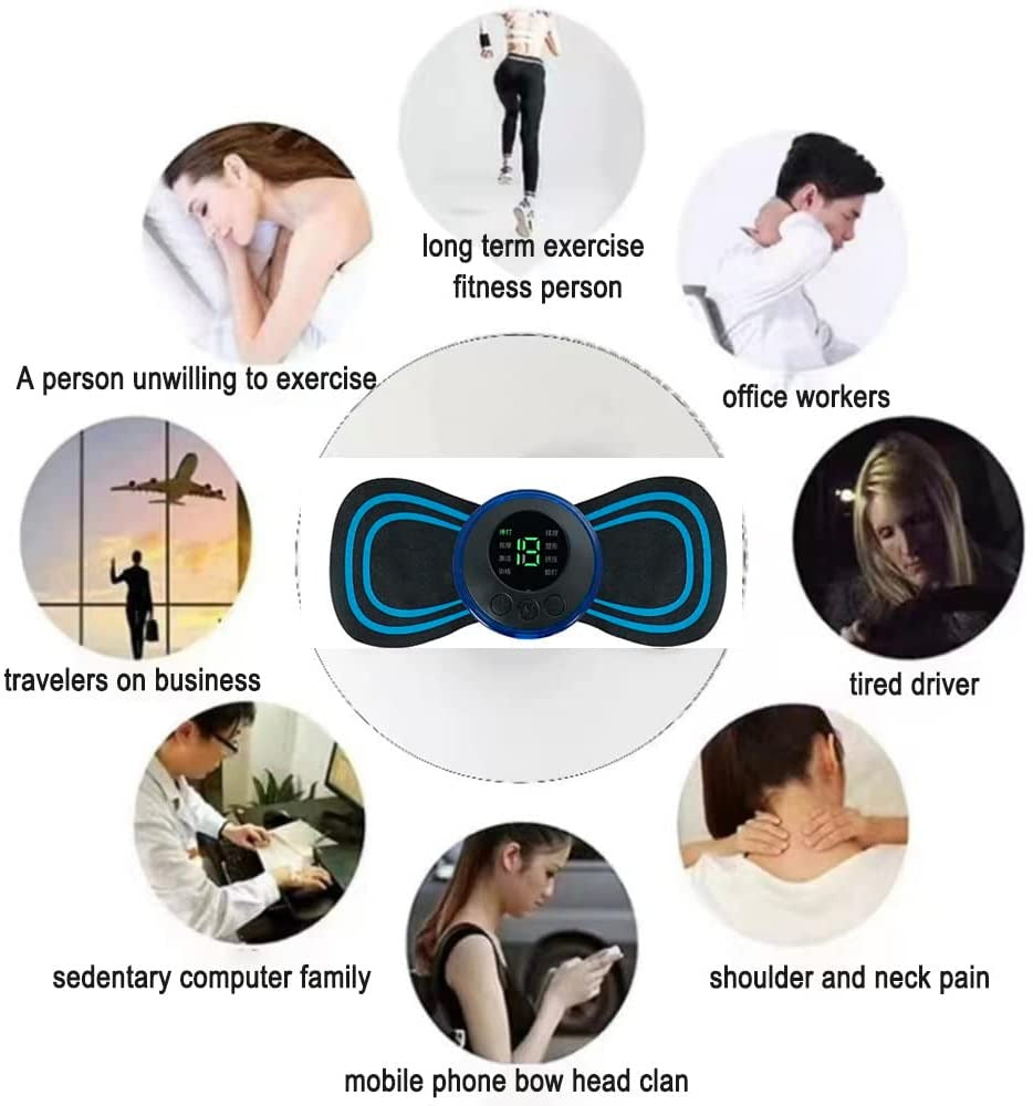 EMS BUTTERFLY NECK MASSAGER