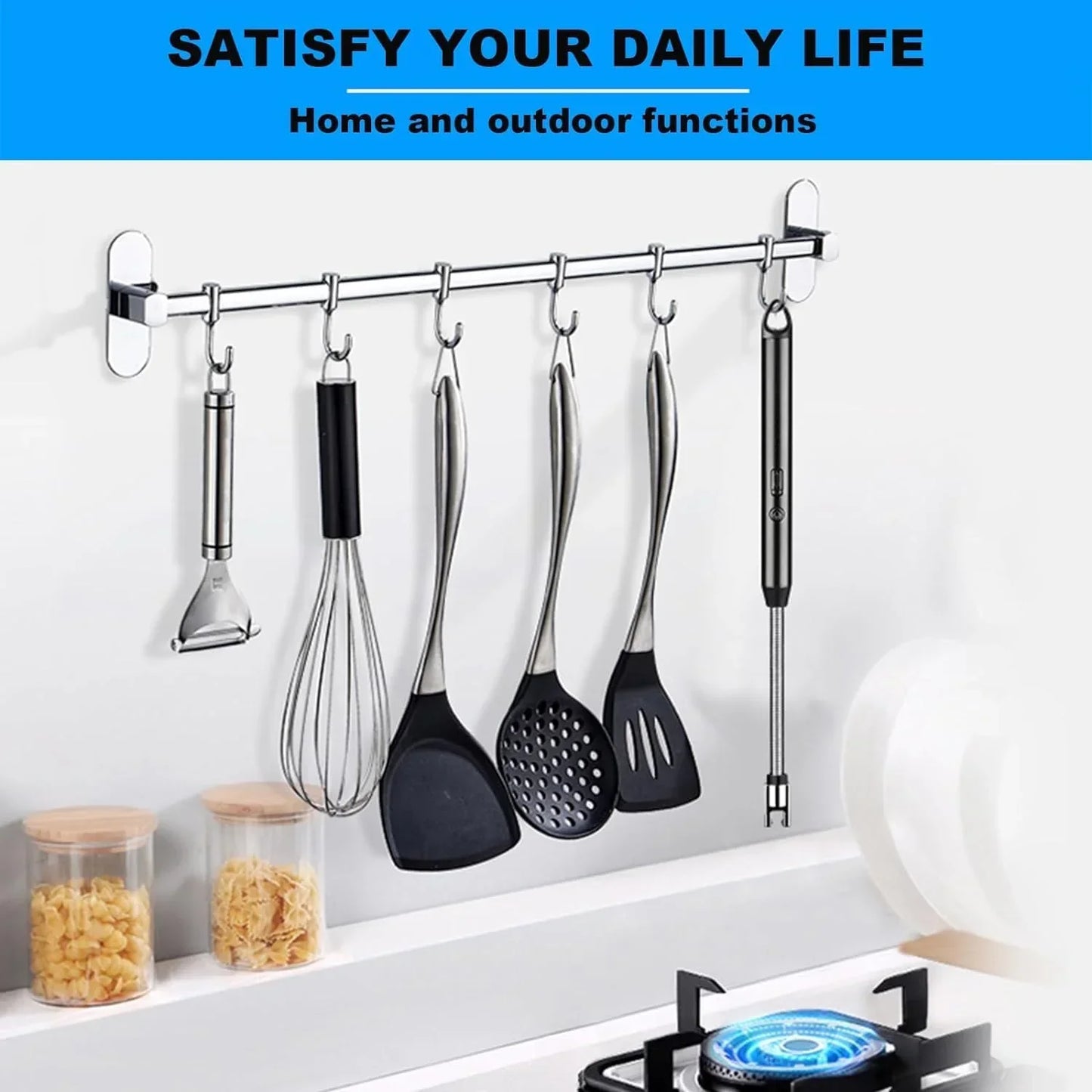 360° Rotatable & Flexible USB Chargeable Lighter