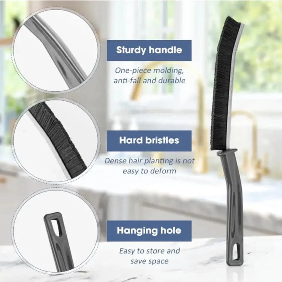 Hard Bristled Crevice Cleaning Brush - BUY 1 GET 1 FREE
