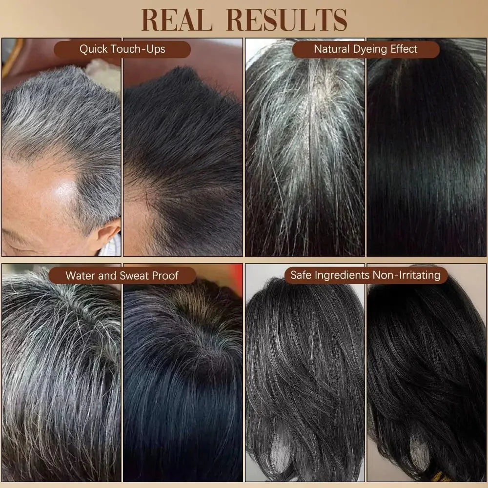 Hair Comb Dye Stick | Quick Touch-Up | Easy Application For Men & Women