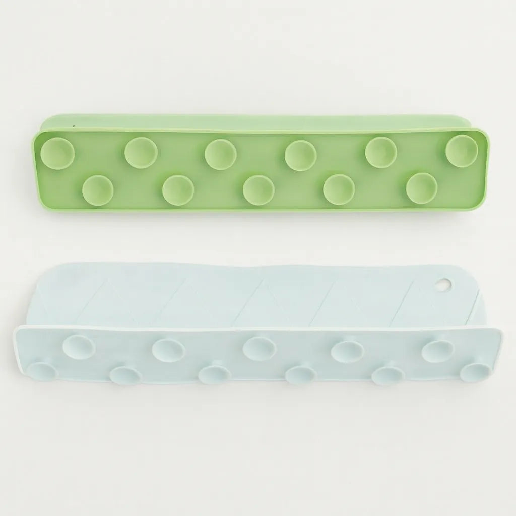 Silicone Sink Water Splash Guard With Suction for Kitchen & Bathroom Faucets