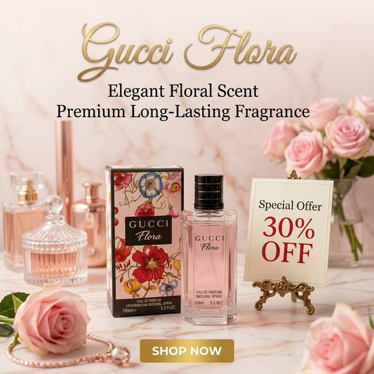 Gucci Flora Eau de Parfum – 100ml Premium Long-Lasting Fragrance for Women