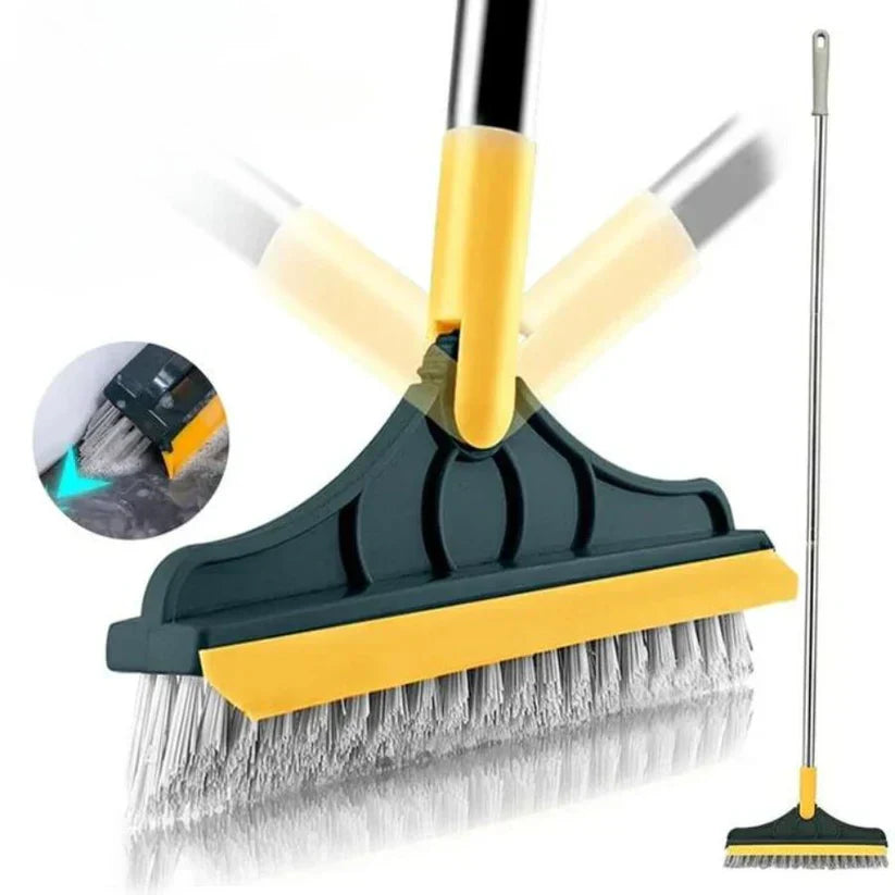 120° Rotatable Head - 2 In 1 Multipurpose Cleaning Brush