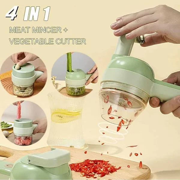 4 In 1 Electric Wireless Grinder