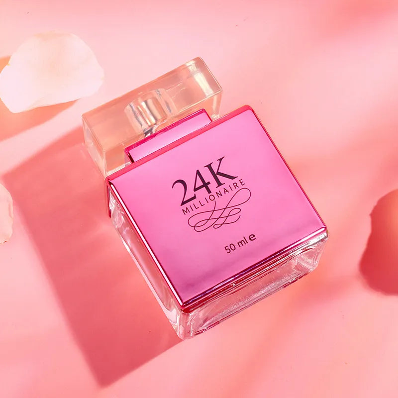 24K Millionaire Perfume Women's Eau de Fruity Scent 50ml