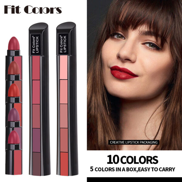 5 in 1 Matte Lipstick – Buy 1 Get 1 FREE