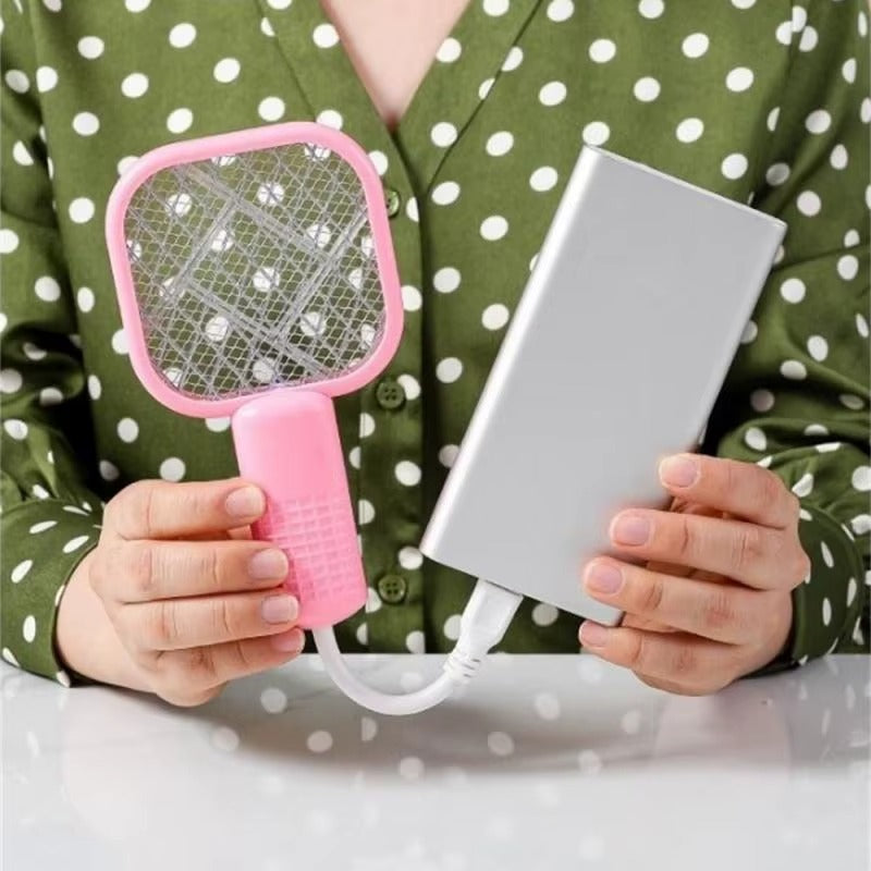 USB Portable Mini Mosquito Racket With UV Light