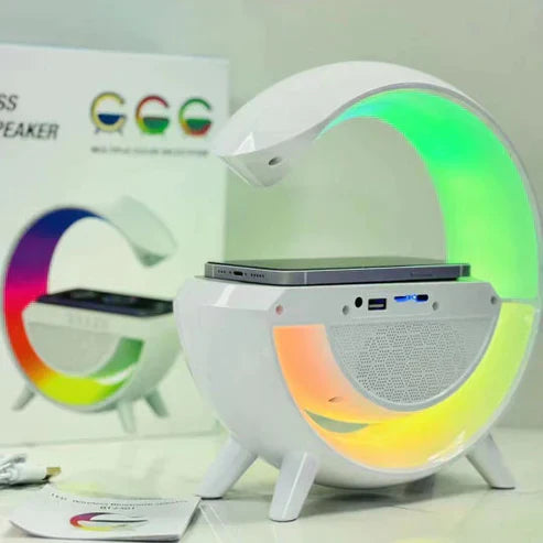 LED Wireless Charger Speaker