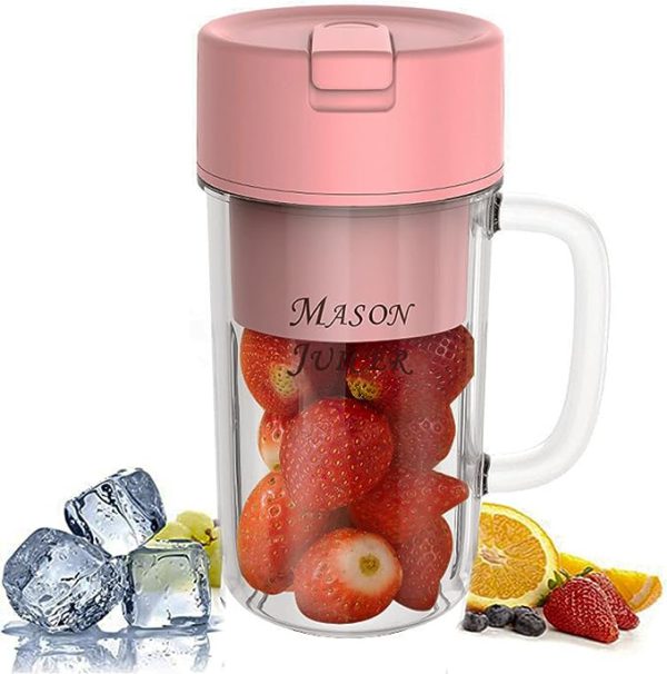 Portable Cordless Juicer USB Charging Fruit & Vegetable Blender