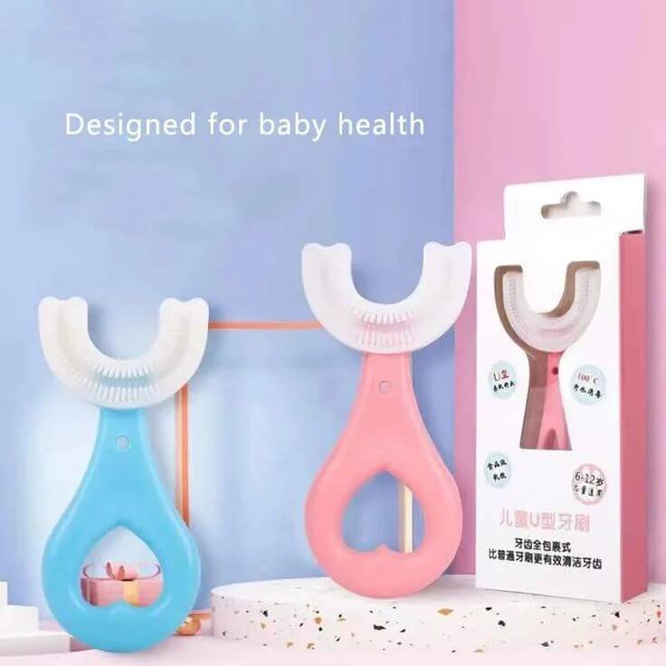 360° U-Shaped Baby Toothbrush