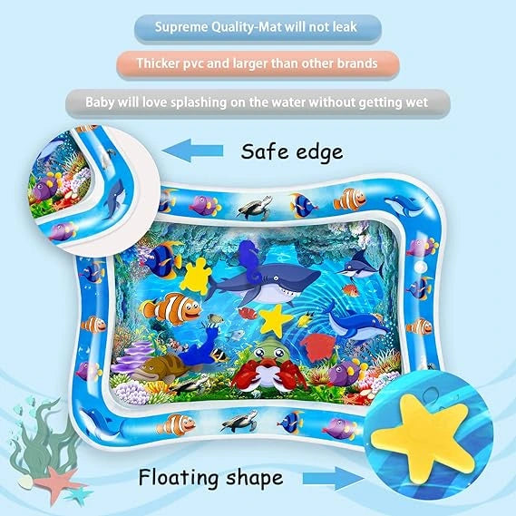 Premium Baby Inflatable Water Tummy Time Mat