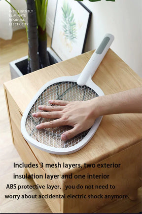 2 in 1 Electric Mosquito Killer Racket
