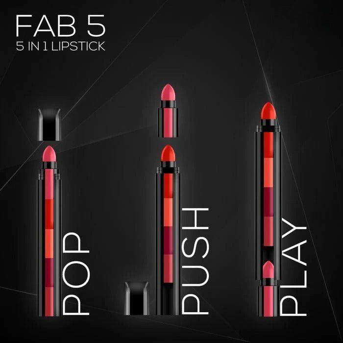 5 in 1 Matte Lipstick – Buy 1 Get 1 FREE