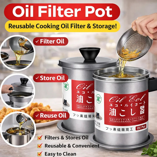 Fryer Oil Storage & Filter Pot