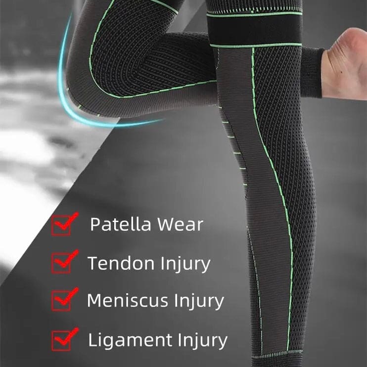 Long Compression Knee Sleeve For Pain Relief