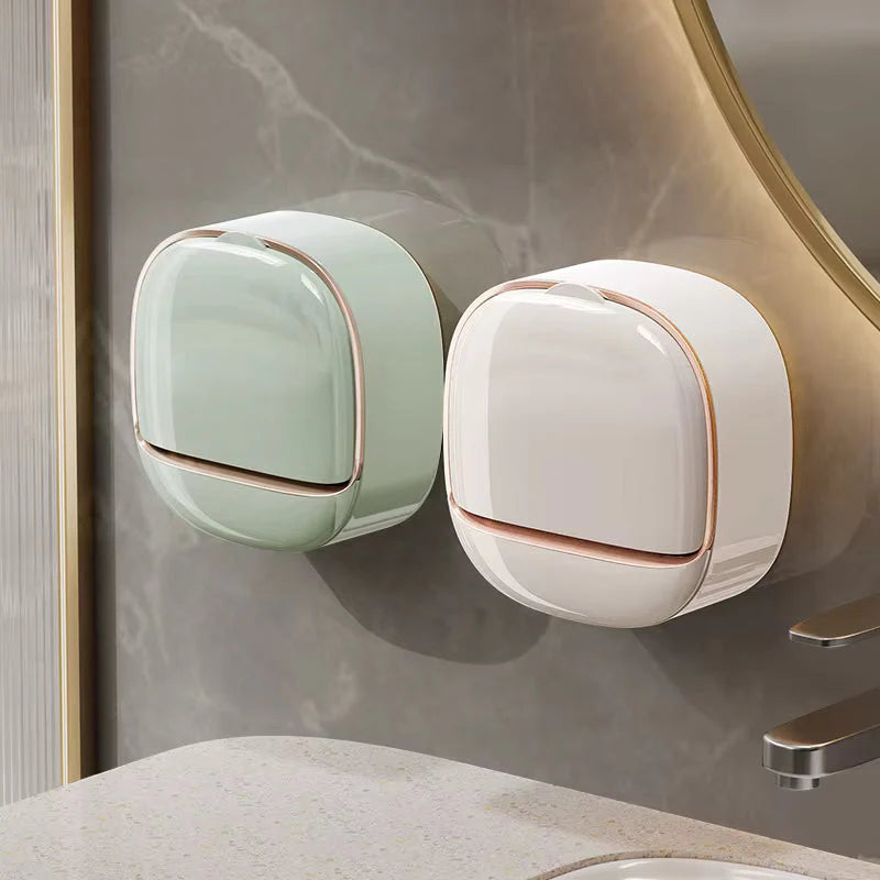 Luxury Soap Holder With Drain Tray (Random Colors)