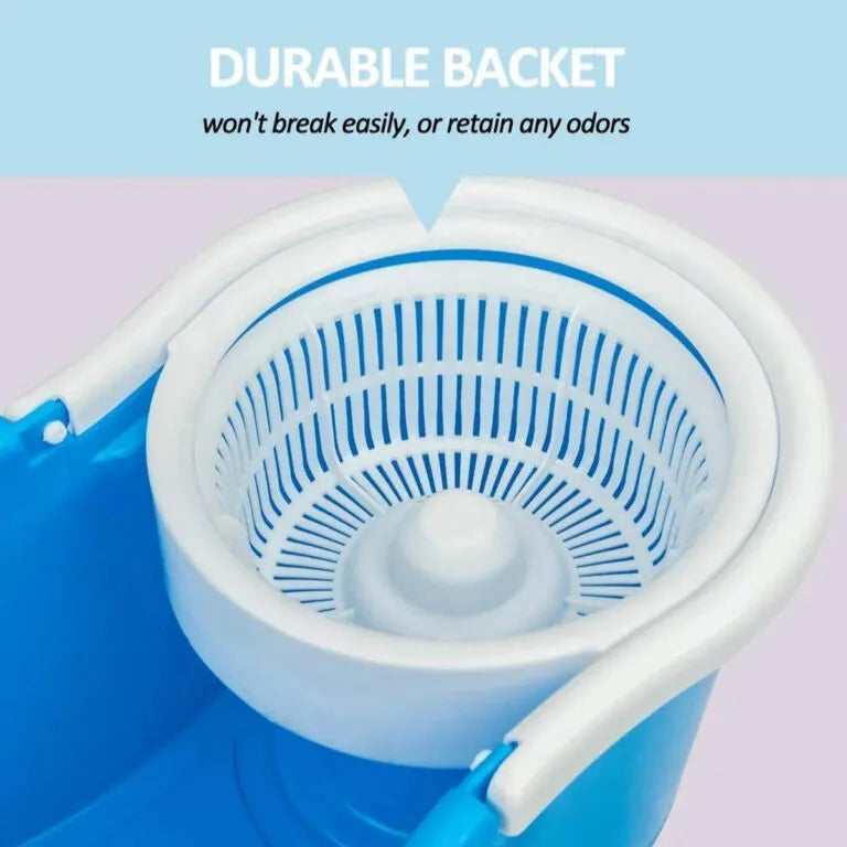 Magic Spin Mop Set – 360 Degree Microfiber Mop Head Home Clean Tools Microfiber