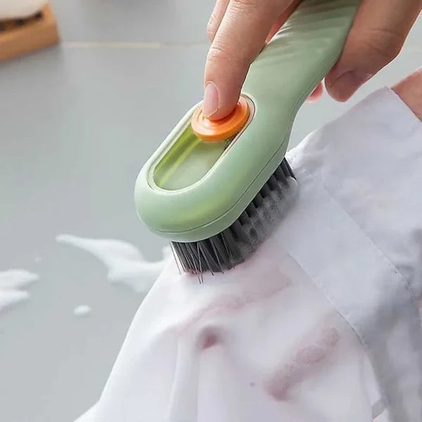 Cleaning Brush With Soap Dispenser