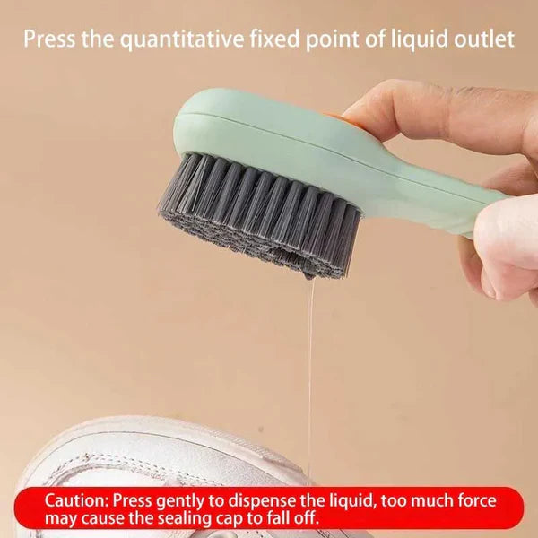 Cleaning Brush With Soap Dispenser