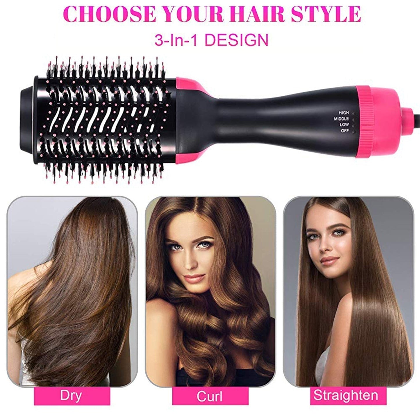 One Step Professional Curler Hair Straightener