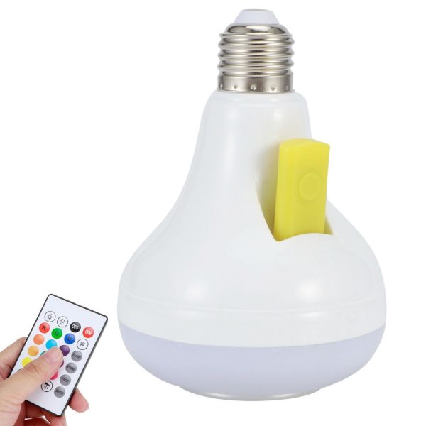 Smart LED Light Bulb With Bluetooth Speakers