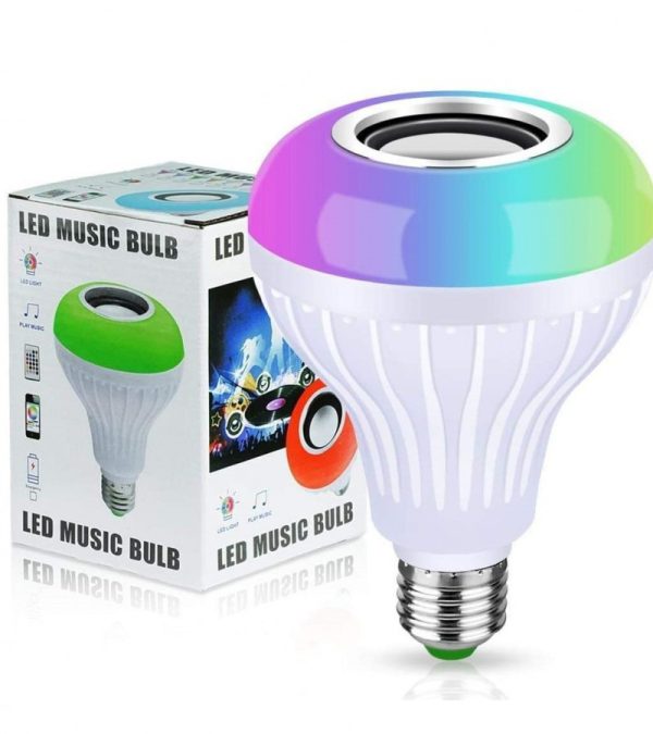 Smart LED Light Bulb With Bluetooth Speakers