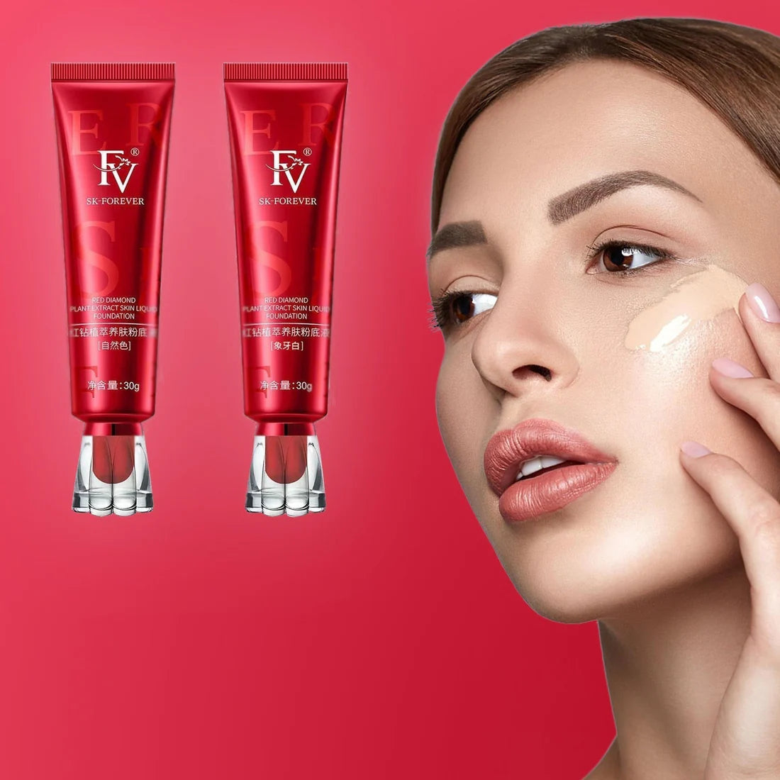 FV Foundation, Oil Absorb Liquid Foundation 30G