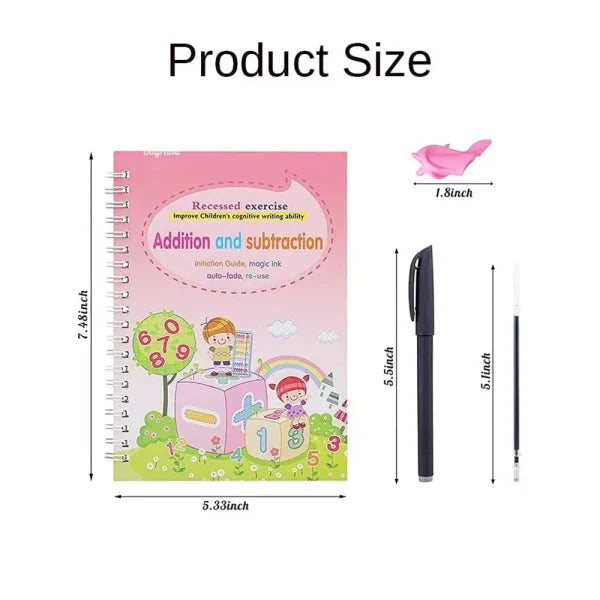 Sank Magic Practice CopyBooks (Special Discount) Buy 2 Set for 1,700 Rs