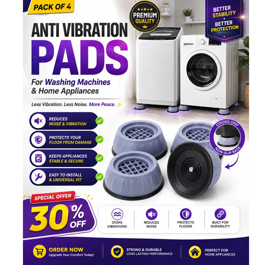 Anti Vibration Washing Machine Feet Pads