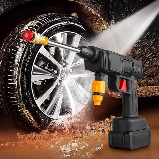 Car Wash Spray Gun | 48V High Pressure Lithium Battery | Wireless Foam Jet Washer