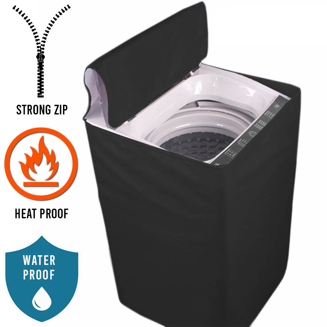 Waterproof Top Load Washing Machine Zip Cover - All Sizes