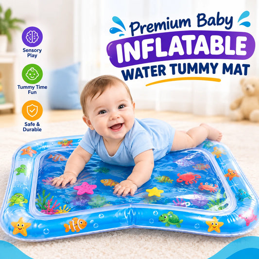 Premium Baby Inflatable Water Tummy Time Mat