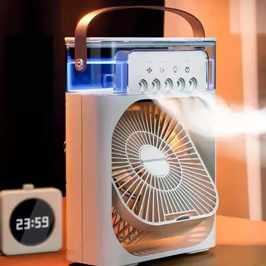 Portable Mist Air Conditioner Fan - Rechargeable