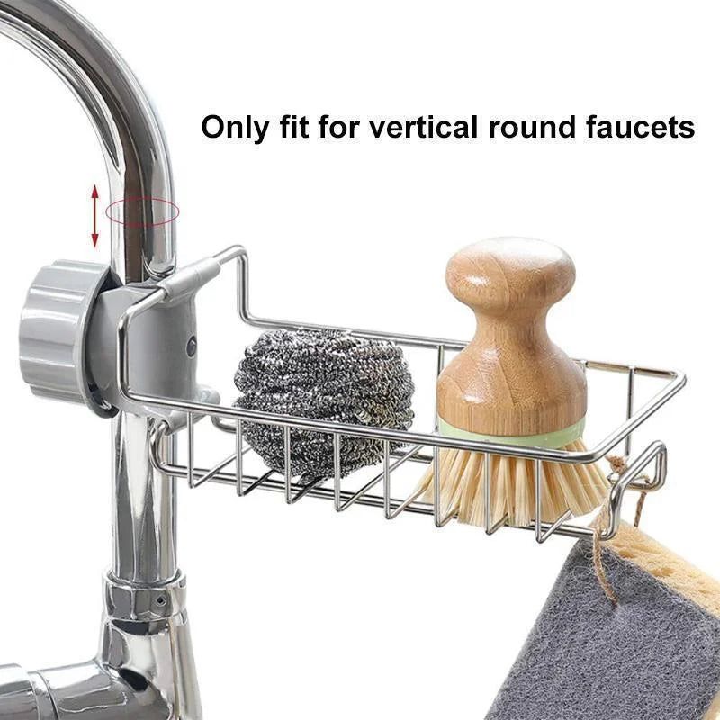 Stainless Steel Kitchen Sink Organizer Rack