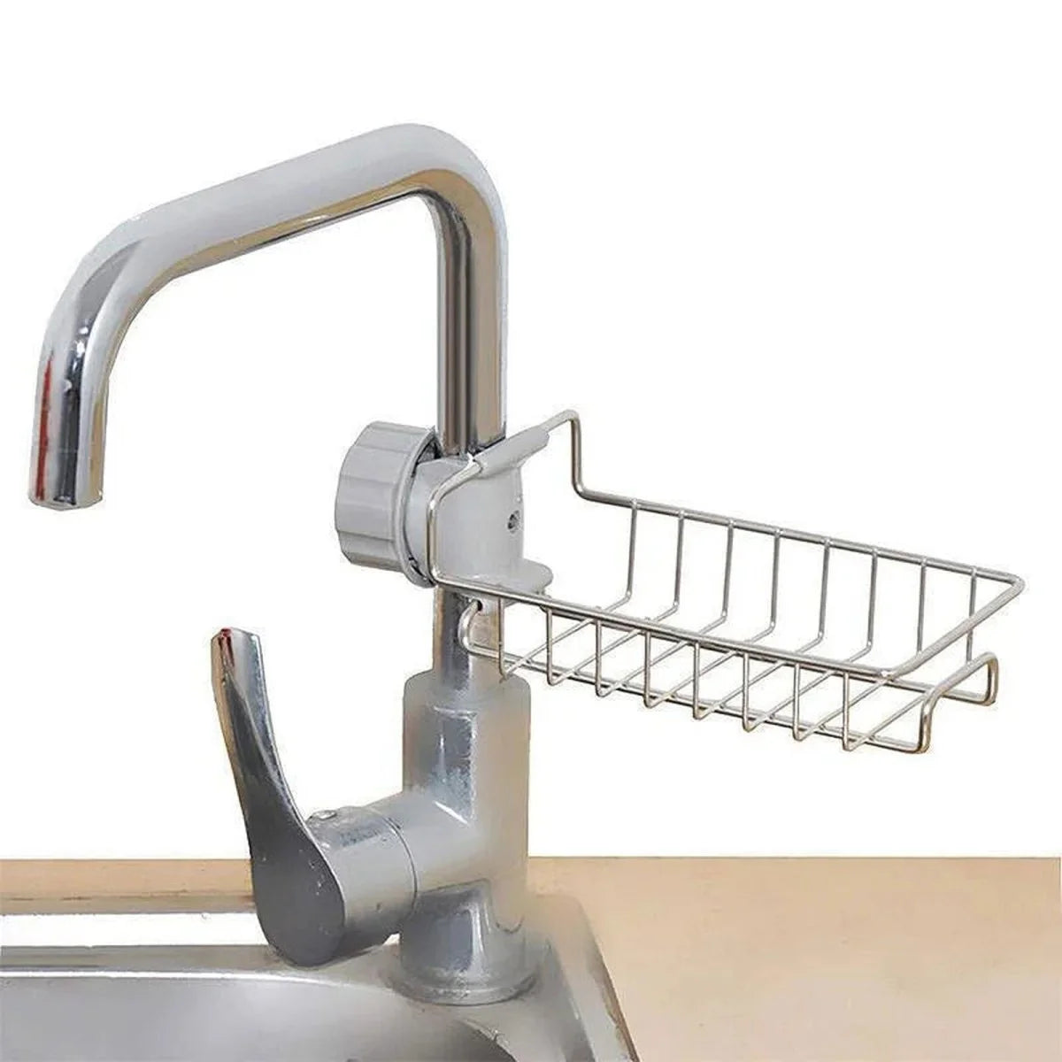 Stainless Steel Kitchen Sink Organizer Rack