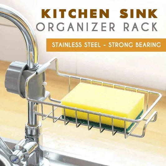 Stainless Steel Kitchen Sink Organizer Rack