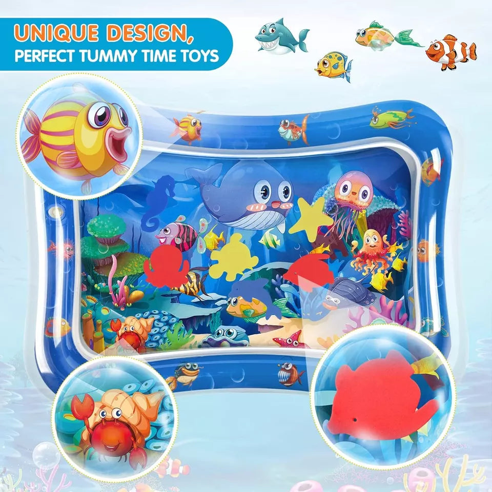 Premium Baby Inflatable Water Tummy Time Mat